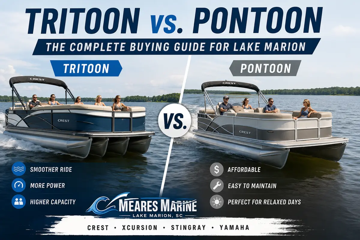 pontoon vs tritoon pontoon vs tritoon